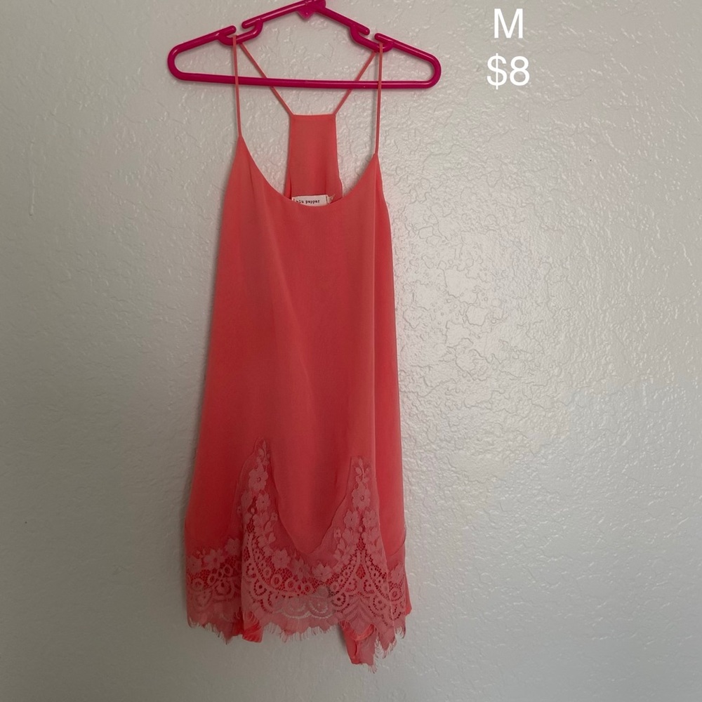 Dressy spaghetti strap